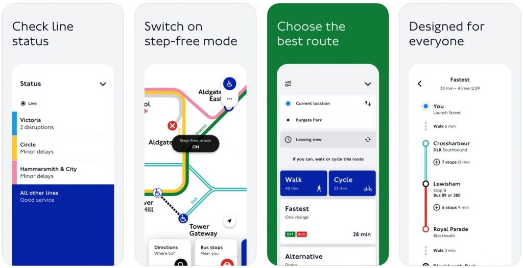 Tfl Go App Du L Ch London V I Inclusive Design Techhunt